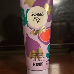 Victoria's Secret Sweet Fig Body Lotion - Purple and Gold